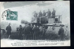 LA REPUBLIQUE  EN MANOEUVRES CAPITAINE MARCHAL - Zeppeline