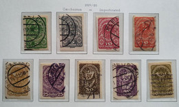 Österreich 1919/20,  Mi 275-83 Gestempelt - Used Stamps