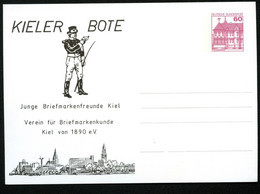 Bund PP106 B2/032a KIELER BOTE STADTANSICHT Kiel 1987 - Private Postcards - Mint