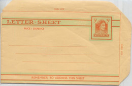 AUSTRALIA QE2 5d Letter-Sheet  - Unused @D1769 - Aérogrammes