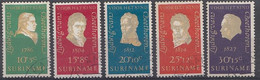 Surinam 1970  Mi.nr:. 588-592 Wohlfahrt   Oblitérés / Used / Gest. - Suriname