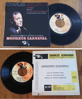 RARE French EP 45t RPM BIEM (7") CHARLES AZNAVOUR (1965) - Collectors