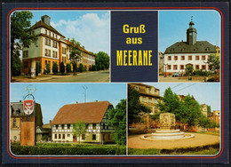F5922 - TOP Meerane - Verlag Bild Und Heimat Reichenbach Qualitätskarte - Meerane