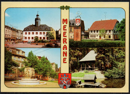 F5923 - TOP Meerane - Verlag Bild Und Heimat Reichenbach Qualitätskarte - Meerane