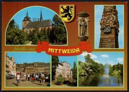 F5924 - TOP Mittweida - Verlag Bild Und Heimat Reichenbach Qualitätskarte - Mittweida