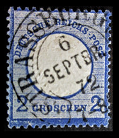 1872 Deutsches Reich Eagle, Small Shield Mi:DR 5, Sn:DE 5, Yt:DR 5, Sg:DR 6, AFA:DR 5 Oblitération Strassburg - Used Stamps