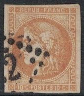 EMISSION DE BORDEAUX  - N°43B - OBLITERATION - GC - COTE 110€ . - Other & Unclassified