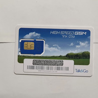 Israel-Gsm Card-Talk & GO-(H)(8997250200045724749)-(lokking Out Side)-mint Card+1prepiad Free - Collezioni