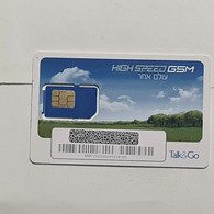 Israel-Gsm Card-Talk & GO-(H)(8997250200045439165)-(lokking Out Side)-mint Card+1prepiad Free - Collezioni