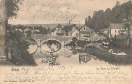 THEUX - Le Pont Du Marché - Carte Circulé En 1914 Sous Occupation Allemande - Theux