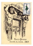 1967--Carte-Maximum --Journée Du Timbre --AIX EN PROVENCE ..........d'après Gravure ..........à Saisir - 1960-1969