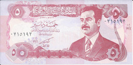 IRAK   -   5  Dinars  1992   -   UNC - Irak