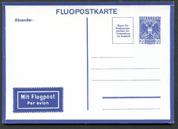 ÖSTERREICH LUFTPOST-POSTKARTE LP4 Postfrisch Feinst 1936 Kat. 45,00 € - Briefkaarten