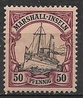 GERMANIA REICH 1900 COLONIA ISOLE MARSHALL SERIE ORDINARIA DENTELLATURA 14  YVERT 20  MLH VF - Colonie: Marshall