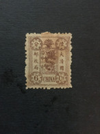 CHINA  STAMP, MLH, Original Gum, Watermark, UNUSED, IMPERIAL Memorial, TIMBRO, STEMPEL, CINA, CHINE, LIST 3812 - Unused Stamps