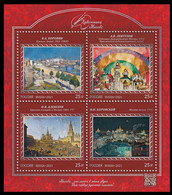 2021 Russia 3076-3079B334 Painting / Artists - Moscow 9,50 € - Nuevos