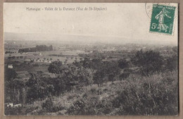 CPA 04 - MANOSQUE - Vallée De La Durance ( Vue De Saint-Sépulcre ) - TB PLAN D'ensemble De La Ville Et De La Vallée - Manosque