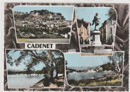 CADENET-divers Aspect  ; Dentelée, Glacée- 105x150 -Ed. Combier N° 3 C- Timbrée 1971- Flamme Illustrée Tambour D'arcole - Cadenet