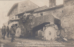 10629-PALA GIGANTE CATTURATA DAI TEDESCHI IN UN VILLAGGIO DIETRO UDINE-1918-FP - War 1914-18