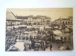 2022 - 781  RABASTENS-de-BIGORRE  (Hautes-Pyrénées)  :  Place Centrale  -  SUP  Animation  1910  XXX - Rabastens De Bigorre