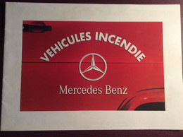 Joli Catalogue Mercedes Benz Véhicules Pompiers Incendie Secours Urbains Sécurité Intervention  . Sept 1990 - LKW