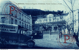 Nº7 BENASAL FUENTE EN SEGURES.PABELLONES. FONDA CATALANA Y HOTEL - COMUNIDAD VALENCIANA -CASTELLÓN - Castellón