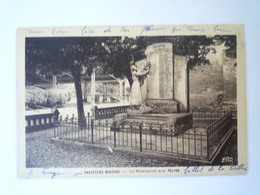 2022 - 794  RABASTENS-de-BIGORRE  (Hautes-Pyrénées)  :  Le Monument Aux Morts  1938   XXX - Rabastens De Bigorre