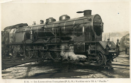 10291 Cpa Les Locomotives Françaises - Machine Série 231 A " Pacific " - Trenes