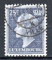 LUXEMBOURG. N°415 Oblitéré De 1948-53. Grande-duchesse Charlotte. - 1948-58 Charlotte De Profil à Gauche