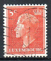 LUXEMBOURG. N°413A Oblitéré De 1948-53. Grande-duchesse Charlotte. - 1948-58 Charlotte Linksprofil