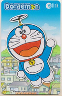 Singapore Travel Transport Card Subway Train Bus Ticket Ezlink Used Doraemon - Monde