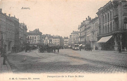 Anvers - Perspective De La Place De Meir 1907 - Antwerpen