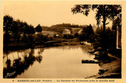 Mareuil Sur Lay * La Cascade Au Péchereau , Près Le Moulin Neuf - Mareuil Sur Lay Dissais