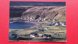 Famjin A Suduroynni.Sent To Ljubljana.Interesting Message - Faroe Islands