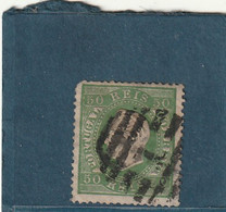 ///    PORTUGAL  ***  N° 41 -  50 C Vert      50€ - Oblitérés