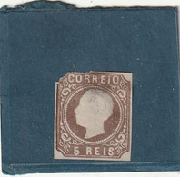 ///    PORTUGAL  ***  N° 13 -  4 Ct Brun - Côte 75 Sans Gomme - Used Stamps