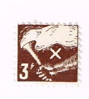 Timbre De Cotisation 1940-1944 (**) Mouvement De Rex. Croix De Bourgogne. Degrelle. - Sin Clasificación