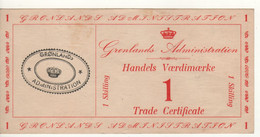 GREENLAND  1 Skilling   PM8a   (ND - 1941)  "issued For American Troops In Greenland During WWII" - Groenlandia