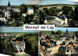 Mareuil Sur Lay * Souvenir Du Village * Cpa 4 Vues - Mareuil Sur Lay Dissais