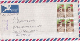 SCOUTISME ! - 1982 - RSA - ENVELOPPE RECOMMANDEE Par AVION De GARDEN VIEW => SALZBURG (AUSTRIA) - Lettres & Documents