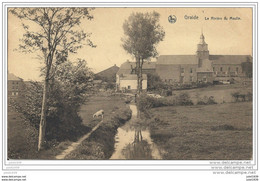 GRAIDE ..-- La Rivière Du MOULIN . 1929 Vers ARLON ( Melle M. ERNOULD ) . Voir Verso . - Bièvre