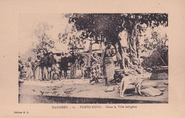 DAHOMEY(PORTO NOVO) MARCHE(NUE) ARBRE - Dahomey