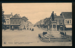 EEKLO  STANDBEELD LEDEGANCK EN BOELAERSTRAAT -  STATUE LEDEGANCK ET RUE BOULAER   -     2 SCANS - Eeklo