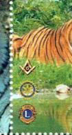 MAV 85 - Feuillet Madagascar Avec Symboles Maçonniques + Lions + Rotary + Nature Et Faune - Franc-Maçonnerie
