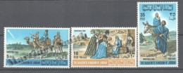 Jordan - Jordanie - Jordania 1966 Yvert 560-62, Christmas - MNH - Jordanie