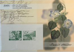 Suède - Daniel Solander - PFA-Jahresgabe - 2001 - Storia Postale