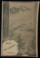 ( Montagne Alpinisme Ski ) REVUE DES ALPES DAUPHINOISES 1909  De Bardonnèche à Valloire En Ski Concours Au Sappey - Rhône-Alpes