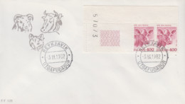 Enveloppe  FDC  1er Jour   ISLANDE   Bovins   1982 - Kühe