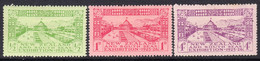 New Zealand GV 1925 Dunedin Exhibition Set Of 3, Hinged Mint, SG 463/5 (A) - Unused Stamps