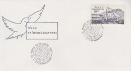 Enveloppe   FDC  1er  Jour     ISLANDE    Tricentenaire  De  OLAFSVIK   1987 - FDC